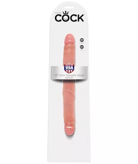 King Cock 12 Inch Slim Double Dildo