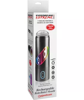 Pipedream Extreme Toyz Rechargeable Roto-bator Mouth