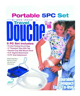 Travel Douche 5 Piece Set