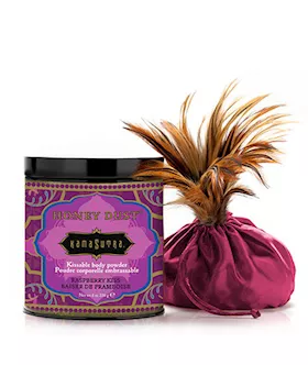 Kama Sutra Honey Dust Body Powder Raspberry Kiss