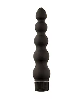 Black Magic 7 Inch Ribbed Vibrator