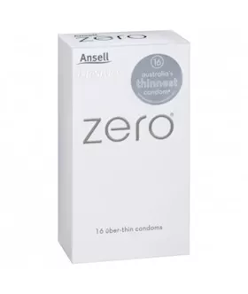 Ansell Lifestyles Zero Uber Thin 16s Condoms