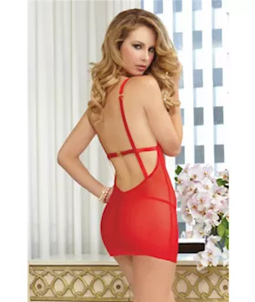 Cupids Bow Chemise Set