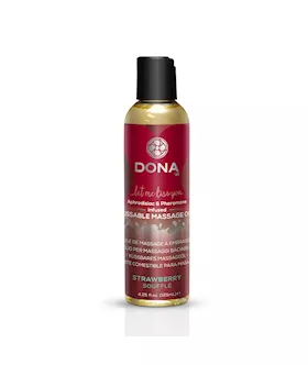 Dona Kissable Strawberry Massage Oil - 100ml