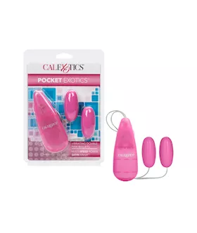 Pocket Exotics Vibrating Double Bullets