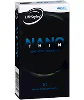 Ansell Lifestyles Nano Thin 10s Condoms