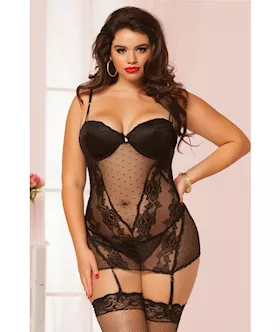 Midnight Rendezvous Chemise Set