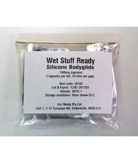 Wet Stuff Ready Silicone Bodyglide Caps 60 Pack