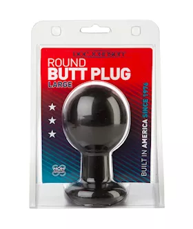 Round Butt Plug Large