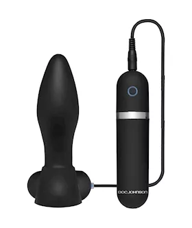 Platinum Premium Silicone The Touch Vibrating Plug