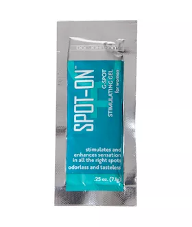 Spot-on G-spot Stimulating Gel For Women Fishbowl Display 100 Pieces
