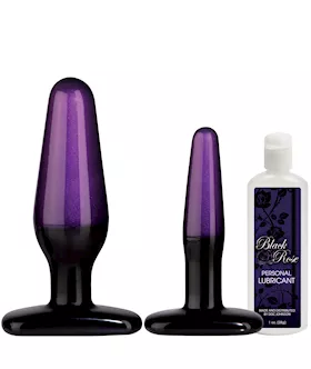 Black Rose Stems Of Seduction Anal Trainer Kit