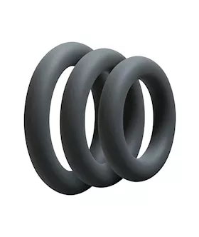OptiMALE 3 Cock Ring Set Thick