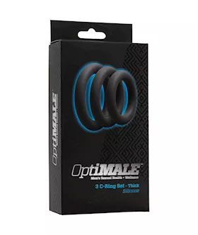 Optimale 3 Cock Ring Set Thick