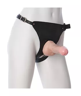 Vac-u-lock Leather Ultra Harness For Men