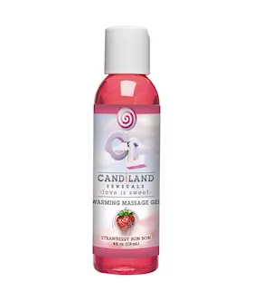Candiland Sensuals Warming Massage Gel Peppermint Stix