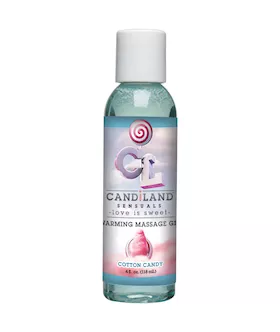 Candiland Sensuals Warming Massage Gel Watermelon Rock Candy