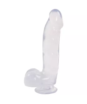 Jelly Jewels Cock And Balls With Suction Cup