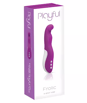 Playful Frolic Silicone Rechargeable Purple