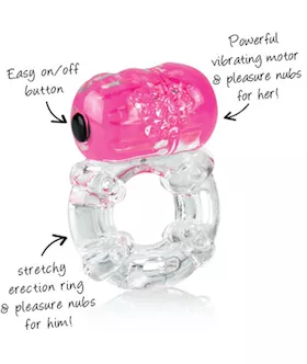 Colour Pop Big O Cock Ring By Screaming O