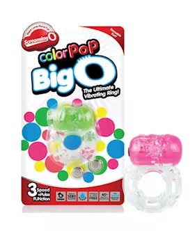 Colour Pop Big O Cock Ring By Screaming O
