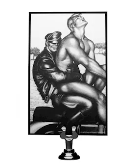 Tom Of Finland Xl Silicone Vibrating Anal Plug