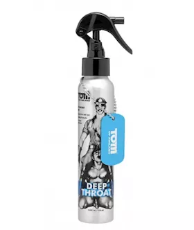 Tom of Finland Deep Throat Spray 4 oz 118 mls