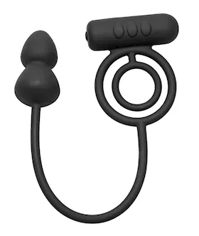 Voyager Vibrating C-ring And Anal Stim
