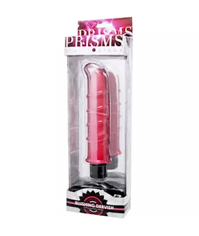 Blushing Dervish Vibrating Double Layered Glass Dildo