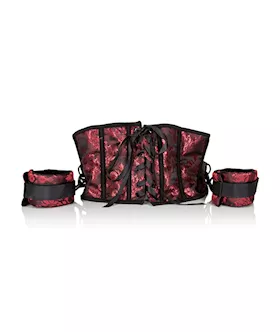 Scandal Corset With Cuffs