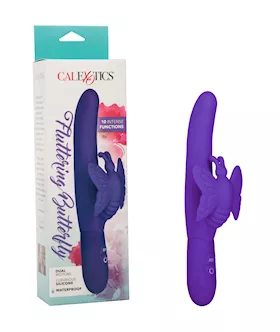 Posh 10-function Silicone Fluttering Butterfly Vibrator