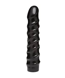 Vac-u-lock Code Black 8 Inch Dildo Raging Hard-ons