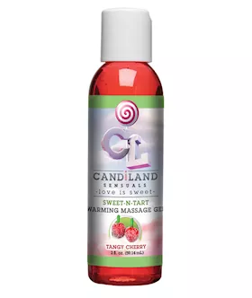 Candiland Sensuals Sweet-n-tart Warming Massage Gel 2 Fl Oz