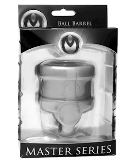 Ball Barrel Divided Scrotum Stretcher