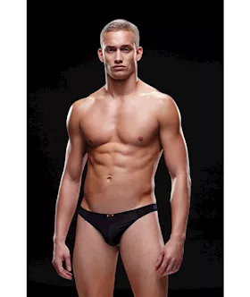 Envy Microfiber Thong S M Black