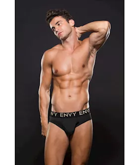 Envy Micro Lowrise Logo Elastic Brief L Xl