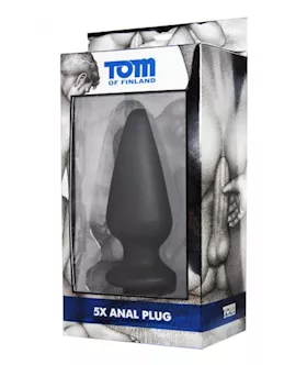 Tom Of Finland 5x Silicone Anal Plug