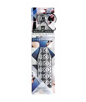 Platinum Bound Steel Reinforced Embossed Metallic Paddle