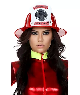 Oversized Plastic Firefighter Helmet