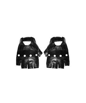 Fingerless Moto Gloves