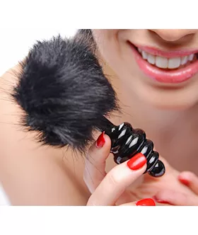 Fur Bunny Tail Anal Plug