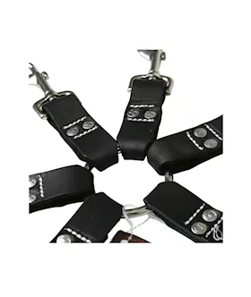 Edge Leather 6 Point Hog Tie