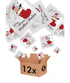 Funny Condom Let Me Fill Your Christmas Stocking Pack