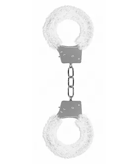 Beginners Handcuffs Furry White