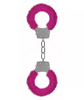 Pleasure Handcuffs Furry Pink