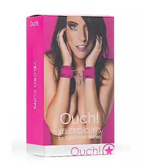 Velcro Cuffs Pink