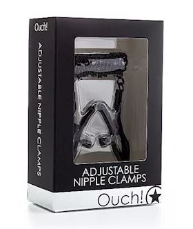 Adjustable Nipple Clamps Black