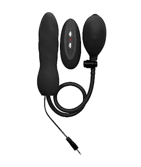 Inflatable Vibrating Silicone Twist