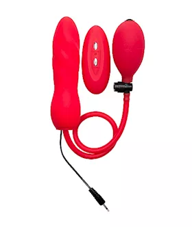 Inflatable Vibrating Silicone Twist