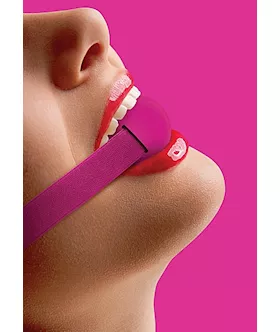 Elastic Ball Gag Pink